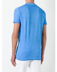 T-shirt à col rond bleu clair DSQUARED2