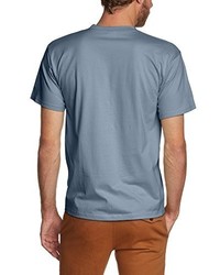 T-shirt à col rond bleu clair Touchlines