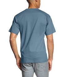 T-shirt à col rond bleu clair Touchlines