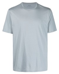 T-shirt à col rond bleu clair Vince