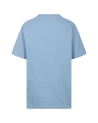 T-shirt à col rond bleu clair Puma