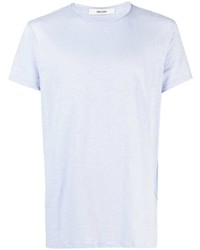 T-shirt à col rond bleu clair Zadig & Voltaire