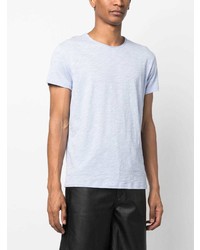 T-shirt à col rond bleu clair Zadig & Voltaire