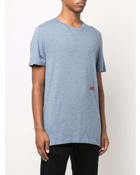 T-shirt à col rond bleu clair Zadig & Voltaire