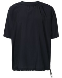 T-shirt à col rond bleu marine 08sircus