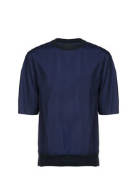 T-shirt à col rond bleu marine 3.1 Phillip Lim