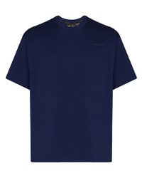 T-shirt à col rond bleu marine adidas
