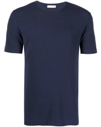T-shirt à col rond bleu marine Antonella Rizza