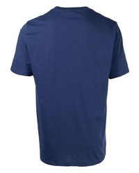 T-shirt à col rond bleu marine PS Paul Smith