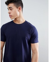 T-shirt à col rond bleu marine ASOS DESIGN