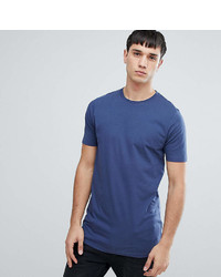 T-shirt à col rond bleu marine Asos