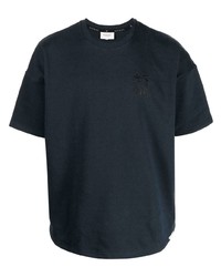 T-shirt à col rond bleu marine BAPE BLACK *A BATHING APE®