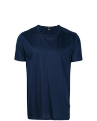 T-shirt à col rond bleu marine BOSS HUGO BOSS