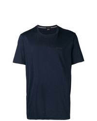 T-shirt à col rond bleu marine BOSS HUGO BOSS