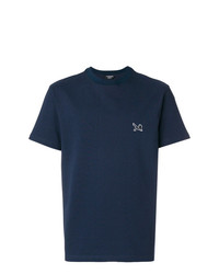 T-shirt à col rond bleu marine Calvin Klein 205W39nyc