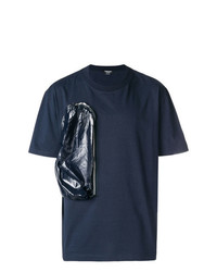 T-shirt à col rond bleu marine Calvin Klein 205W39nyc