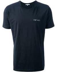 T-shirt à col rond bleu marine Carven