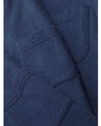 T-shirt à col rond bleu marine VISVIM