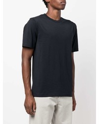 T-shirt à col rond bleu marine Norse Projects