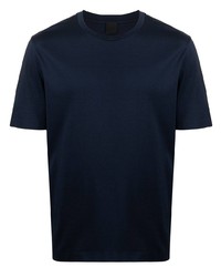 T-shirt à col rond bleu marine D'urban