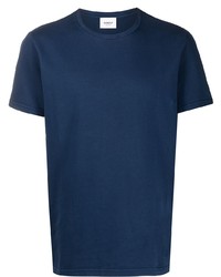 T-shirt à col rond bleu marine Dondup