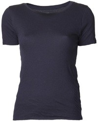 T-shirt à col rond bleu marine Drifter