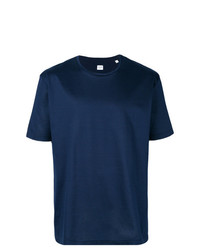 T-shirt à col rond bleu marine E. Tautz