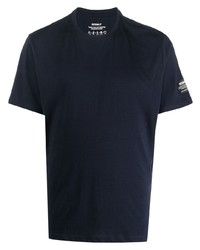 T-shirt à col rond bleu marine ECOALF