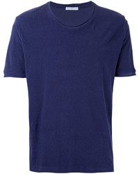 T-shirt à col rond bleu marine ESTNATION