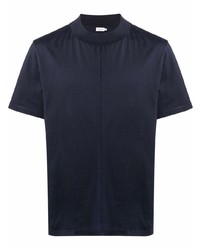 T-shirt à col rond bleu marine Filippa K