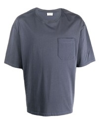 T-shirt à col rond bleu marine Filippa K