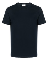 T-shirt à col rond bleu marine Filippa K