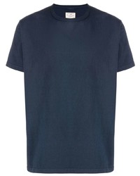T-shirt à col rond bleu marine Fortela