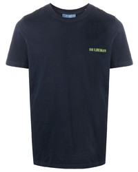 T-shirt à col rond bleu marine Han Kjobenhavn