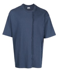 T-shirt à col rond bleu marine Izzue