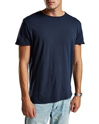 T-shirt à col rond bleu marine Jack & Jones