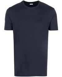 T-shirt à col rond bleu marine Malo