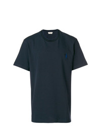 T-shirt à col rond bleu marine Marni