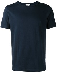 T-shirt à col rond bleu marine Merz b.Schwanen