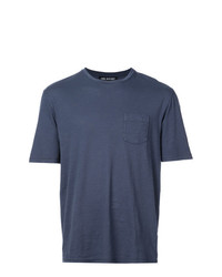 T-shirt à col rond bleu marine Neil Barrett