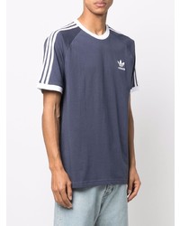 T-shirt à col rond bleu marine adidas