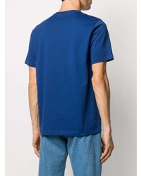 T-shirt à col rond bleu marine PS Paul Smith