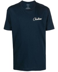 T-shirt à col rond bleu marine Pendleton