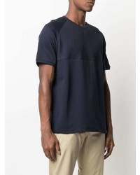 T-shirt à col rond bleu marine Falke