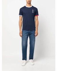 T-shirt à col rond bleu marine Polo Ralph Lauren