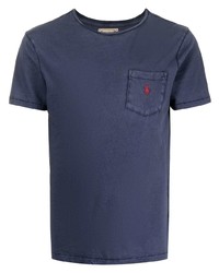 T-shirt à col rond bleu marine Polo Ralph Lauren