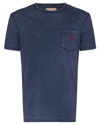 T-shirt à col rond bleu marine Polo Ralph Lauren