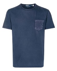 T-shirt à col rond bleu marine Polo Ralph Lauren