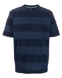 T-shirt à col rond bleu marine PS Paul Smith