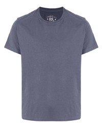 T-shirt à col rond bleu marine Ralph Lauren RRL